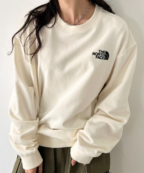 THE NORTH FACE(ザ・ノースフェイス)/バックプリント コットン スウェット クルーネック 大きめサイズあり/M'S SEOUL FOUR SEASONS SWEATSHIRTS | IM2253020 | クリーム