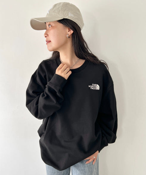 THE NORTH FACE(ザ・ノースフェイス)/バックプリント コットン スウェット クルーネック 大きめサイズあり/M'S SEOUL FOUR SEASONS SWEATSHIRTS | IM2253020 | ブラック系その他