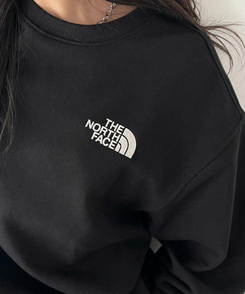THE NORTH FACE(ザ・ノースフェイス)/バックプリント コットン スウェット クルーネック 大きめサイズあり/M'S SEOUL FOUR SEASONS SWEATSHIRTS | IM2253020 | ブラック