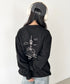 THE NORTH FACE(ザ・ノースフェイス)/バックプリント コットン スウェット クルーネック 大きめサイズあり/M'S SEOUL FOUR SEASONS SWEATSHIRTS | IM2253020 | ブラック