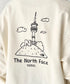 THE NORTH FACE(ザ・ノースフェイス)/バックプリント コットン スウェット クルーネック 大きめサイズあり/M'S SEOUL FOUR SEASONS SWEATSHIRTS | IM2253020 | クリーム