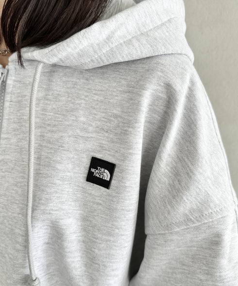 THE NORTH FACE(ザ・ノースフェイス)/ESSENTIAL HOOD ZIP UP/ワンポイント ロゴ ジップパーカー フーディ タックデザイン | IM2253021 | グレー