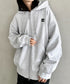 THE NORTH FACE(ザ・ノースフェイス)/ESSENTIAL HOOD ZIP UP/ワンポイント ロゴ ジップパーカー フーディ タックデザイン | IM2253021 | グレー