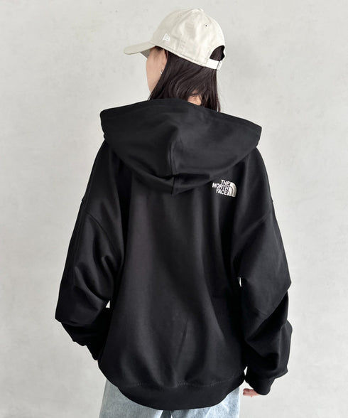 THE NORTH FACE(ザ・ノースフェイス)/ESSENTIAL HOOD ZIP UP/ワンポイント ロゴ ジップパーカー フーディ タックデザイン | IM2253021 | ブラック