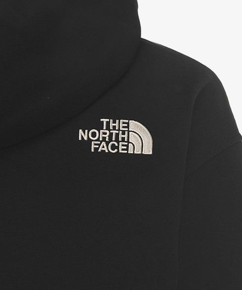 THE NORTH FACE(ザ・ノースフェイス)/ESSENTIAL HOOD ZIP UP/ワンポイント ロゴ ジップパーカー フーディ タックデザイン | IM2253021 | ブラック