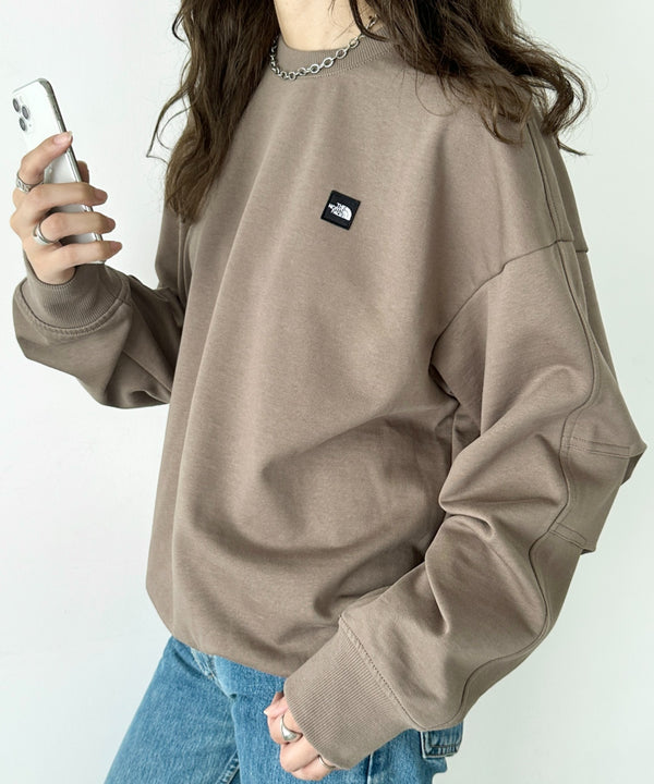 THE NORTH FACE(ザ・ノースフェイス)/ワンポイント ロゴ スウェット サイズ展開豊富 大きめサイズあり/ESSENTIAL SWEATSHIRTS | IM2253022 | ブラウン