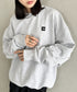 THE NORTH FACE(ザ・ノースフェイス)/ワンポイント ロゴ スウェット サイズ展開豊富 大きめサイズあり/ESSENTIAL SWEATSHIRTS | IM2253022 | グレー