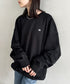 THE NORTH FACE(ザ・ノースフェイス)/ワンポイント ロゴ スウェット サイズ展開豊富 大きめサイズあり/ESSENTIAL SWEATSHIRTS | IM2253022 | ブラック