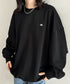 THE NORTH FACE(ザ・ノースフェイス)/ワンポイント ロゴ スウェット サイズ展開豊富 大きめサイズあり/ESSENTIAL SWEATSHIRTS | IM2253022 | ブラック