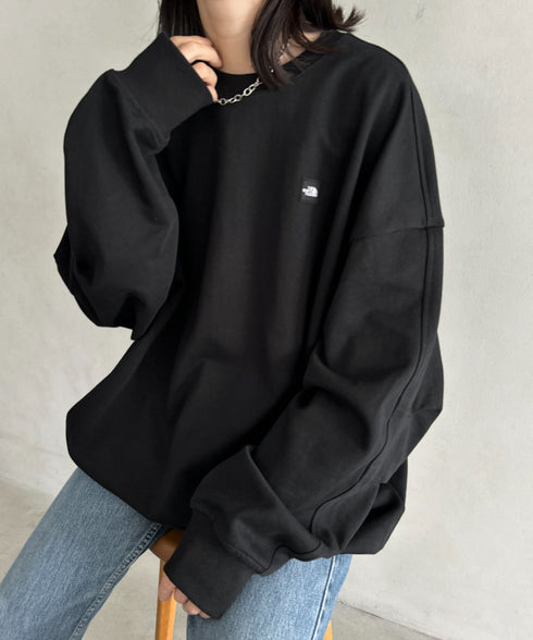 THE NORTH FACE(ザ・ノースフェイス)/ワンポイント ロゴ スウェット サイズ展開豊富 大きめサイズあり/ESSENTIAL SWEATSHIRTS | IM2253022 | ブラック
