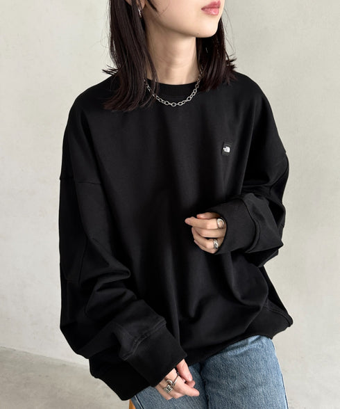 THE NORTH FACE(ザ・ノースフェイス)/ワンポイント ロゴ スウェット サイズ展開豊富 大きめサイズあり/ESSENTIAL SWEATSHIRTS | IM2253022 | ブラック