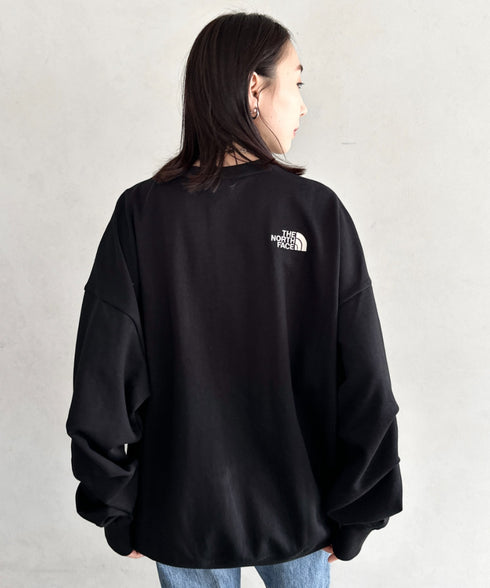 THE NORTH FACE(ザ・ノースフェイス)/ワンポイント ロゴ スウェット サイズ展開豊富 大きめサイズあり/ESSENTIAL SWEATSHIRTS | IM2253022 | ブラック