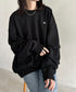THE NORTH FACE(ザ・ノースフェイス)/ワンポイント ロゴ スウェット サイズ展開豊富 大きめサイズあり/ESSENTIAL SWEATSHIRTS | IM2253022 | ブラック
