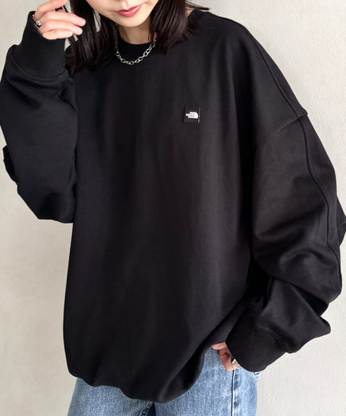 THE NORTH FACE(ザ・ノースフェイス)/ワンポイント ロゴ スウェット サイズ展開豊富 大きめサイズあり/ESSENTIAL SWEATSHIRTS | IM2253022 | ブラック