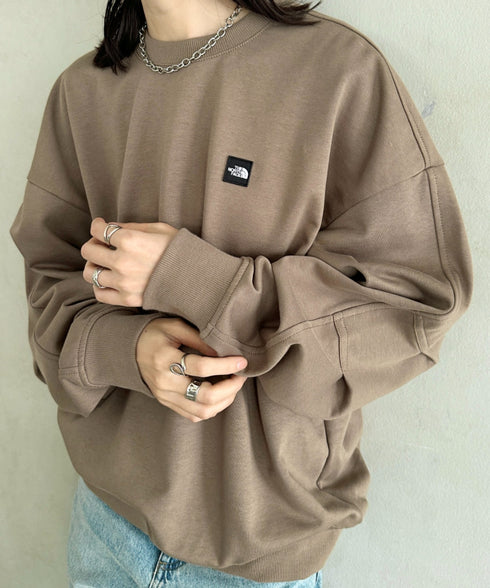 THE NORTH FACE(ザ・ノースフェイス)/ワンポイント ロゴ スウェット サイズ展開豊富 大きめサイズあり/ESSENTIAL SWEATSHIRTS | IM2253022 | ブラウン