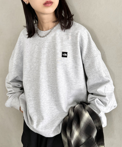THE NORTH FACE(ザ・ノースフェイス)/ワンポイント ロゴ スウェット サイズ展開豊富 大きめサイズあり/ESSENTIAL SWEATSHIRTS | IM2253022 | グレー