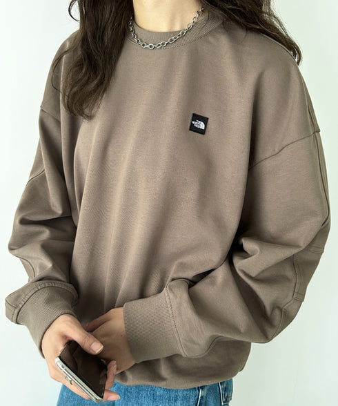 THE NORTH FACE(ザ・ノースフェイス)/ワンポイント ロゴ スウェット サイズ展開豊富 大きめサイズあり/ESSENTIAL SWEATSHIRTS | IM2253022 | ブラウン