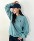 THE NORTH FACE(ザ・ノースフェイス)/ワンポイント ロゴ スウェット サイズ展開豊富 大きめサイズあり/ESSENTIAL SWEATSHIRTS | IM2253022 | グリーン