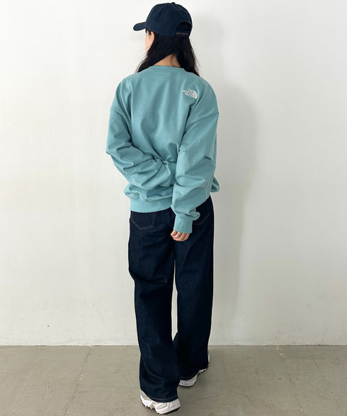 THE NORTH FACE(ザ・ノースフェイス)/ワンポイント ロゴ スウェット サイズ展開豊富 大きめサイズあり/ESSENTIAL SWEATSHIRTS | IM2253022 | グリーン