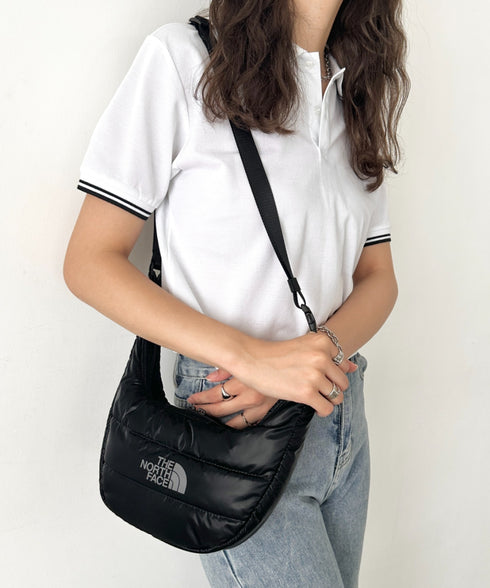 THE NORTH FACE(ザ・ノースフェイス)/ 2WAY 軽量 ミニショルダー ホーボーバッグ クロスバッグ ハンドバッグ/NEW HOBO BAG MINI | IM1253023 | ブラック系その他