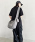 THE NORTH FACE(ザ・ノースフェイス)/A4対応 軽量 大容量 ショルダー ホーボーバッグ/WL HOBO SHOULDER BAG L | IM1253024 | チャコールグレー
