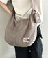 THE NORTH FACE(ザ・ノースフェイス)/A4対応 軽量 大容量 ショルダー ホーボーバッグ/WL HOBO SHOULDER BAG L | IM1253024 | ベージュ