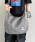 THE NORTH FACE(ザ・ノースフェイス)/A4対応 軽量 大容量 ショルダー ホーボーバッグ/WL HOBO SHOULDER BAG L | IM1253024 | チャコールグレー