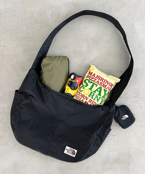 THE NORTH FACE(ザ・ノースフェイス)/A4対応 軽量 大容量 ショルダー ホーボーバッグ/WL HOBO SHOULDER BAG L | IM1253024 | ブラック