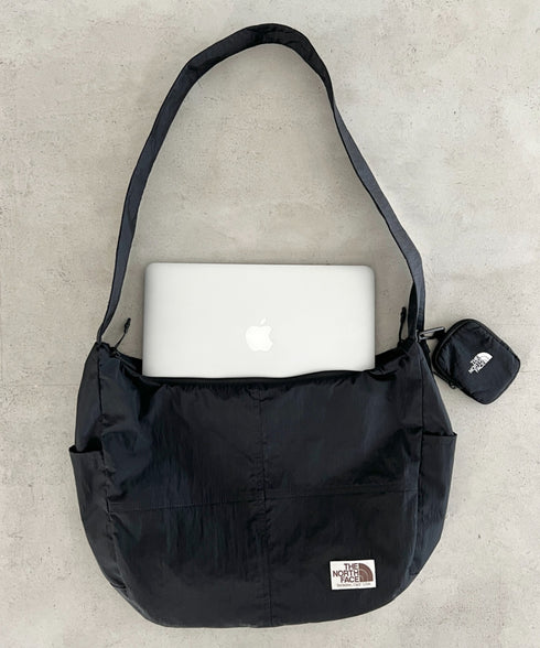 THE NORTH FACE(ザ・ノースフェイス)/A4対応 軽量 大容量 ショルダー ホーボーバッグ/WL HOBO SHOULDER BAG L | IM1253024 | ブラック