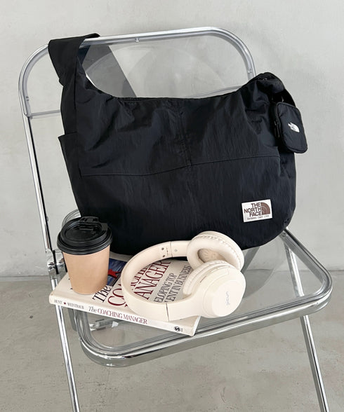 THE NORTH FACE(ザ・ノースフェイス)/A4対応 軽量 大容量 ショルダー ホーボーバッグ/WL HOBO SHOULDER BAG L | IM1253024 | ブラック