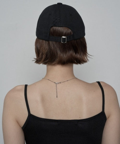 SETUPEXE(セットアップイーエックスイー)/ロゴ スタッズ ヴィンテージ ベースボールキャップ 帽子/STUDDED LOGO BALL CAP | AT5253029 | ブラック