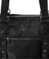 MUCENT(ムセント)/2WAY 軽量 ショルダーバッグ トートバッグ/DOHO METAL LOGO PUNCHING EYELET TOTE BAG | AT1253031 | ブラック