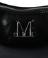 MUCENT(ムセント)/軽量 コンパクト ショルダー ハンドバッグ/MORIN METAL LOGO COMPACT SHOULDER BAG | AT1253032 | ブラック