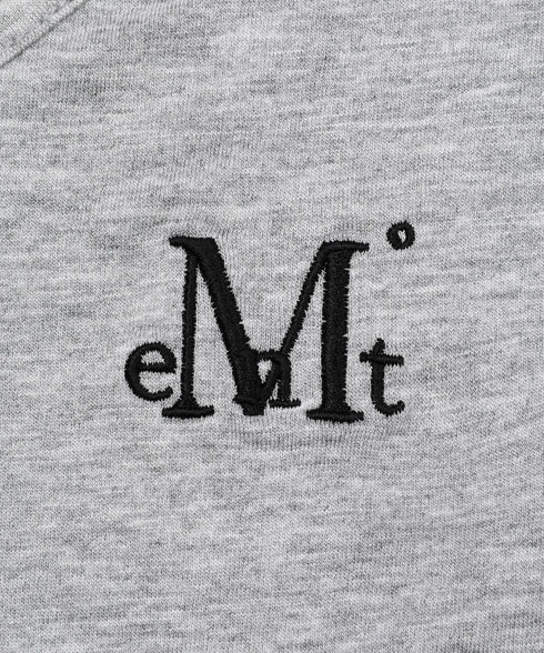 MUCENT(ムセント)/Vネック クロップド 半袖 Tシャツ/SUNNIOR LACE V-NECK HALF T | AT2253034 | グレー