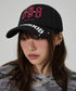 HOODHOOD(フッドフッド)/スタッズ メッシュ トラッカーキャップ 帽子/888 Mesh Trucker Cap | AT5253036 | ブラック