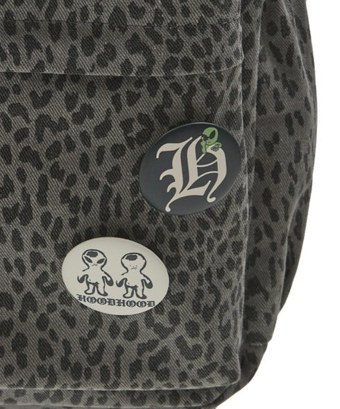 HOODHOOD(フッドフッド)/A4対応 アップリケ バックパック リュック/HD Logo Applique Backpack | AT1253037 | レオパード