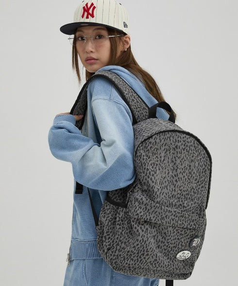 HOODHOOD(フッドフッド)/A4対応 アップリケ バックパック リュック/HD Logo Applique Backpack | AT1253037 | レオパード