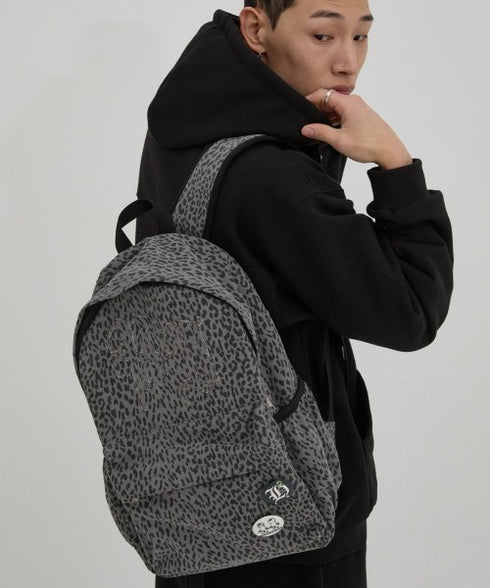 HOODHOOD(フッドフッド)/A4対応 アップリケ バックパック リュック/HD Logo Applique Backpack | AT1253037 | レオパード