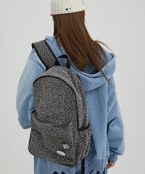 HOODHOOD(フッドフッド)/A4対応 アップリケ バックパック リュック/HD Logo Applique Backpack | AT1253037 | レオパード