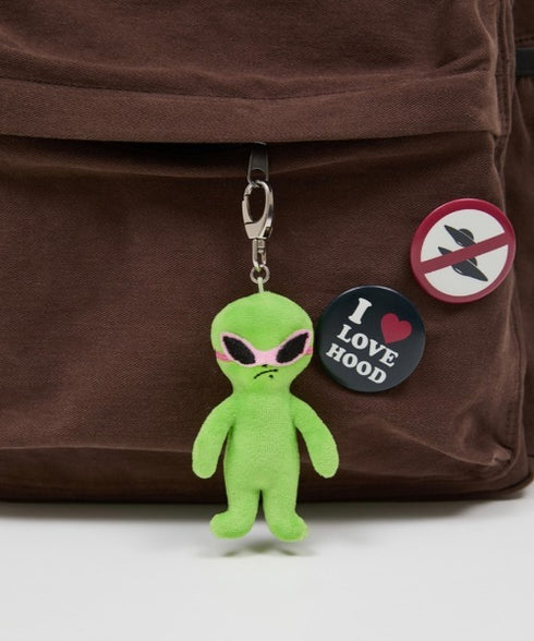 HOODHOOD(フッドフッド)/エイリアン キーホルダー キーリング チャーム/Alien key ring | AT6253038 | グリーン
