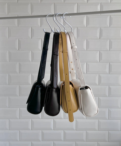 ベルトショルダースクエアPUバッグ | CL1256013 | ホワイト