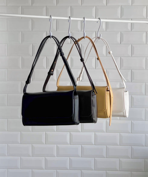 ベルトショルダースクエアPUバッグ | CL1256013 | ホワイト