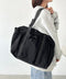 【A4サイズ対応】2WAYギャザーポケットショルダーバッグ | CL1256014 | ブラック