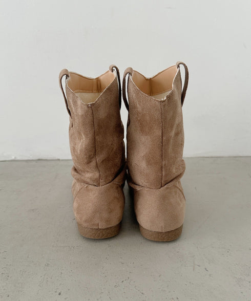 フェイクスウェードショートブーツ | CL3256015 | ベージュ
