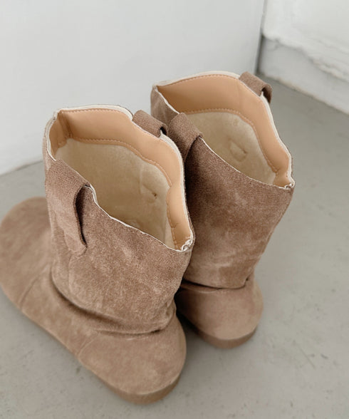 フェイクスウェードショートブーツ | CL3256015 | ベージュ