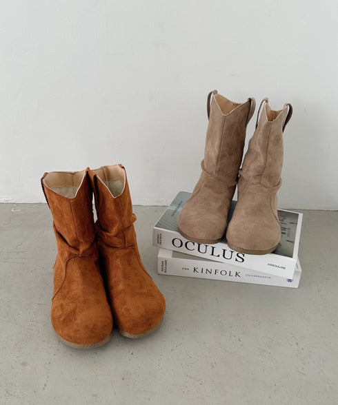 フェイクスウェードショートブーツ | CL3256015 | キャメル