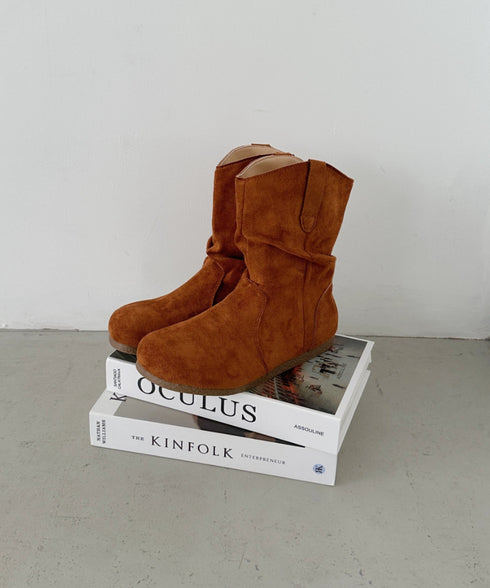 フェイクスウェードショートブーツ | CL3256015 | キャメル