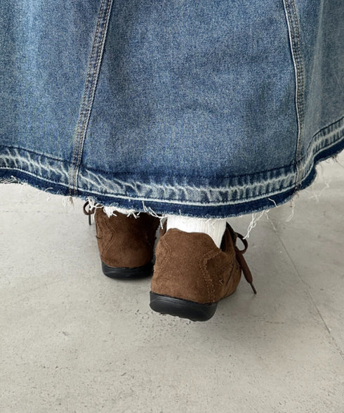 フェイクスウェードベルトスニーカー | CL3256016 | ブラウン