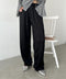 イージーワイドスウェットパンツ | CL2253015 | ブラック