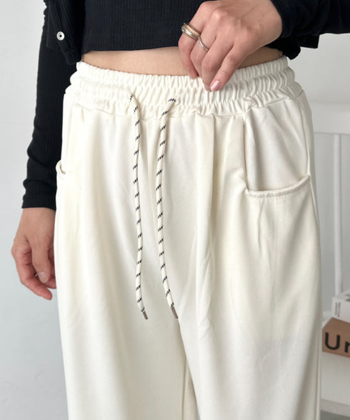 イージーワイドスウェットパンツ | CL2253015 | アイボリー